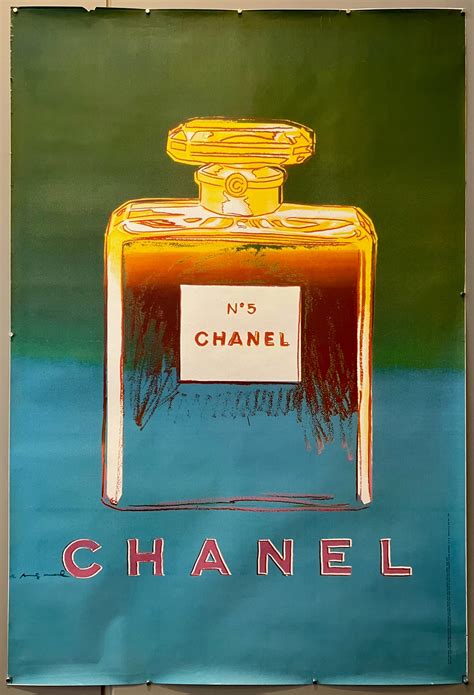 andy warhol poster chanel|andy warhol chanel no 5.